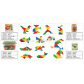 Niños Escuela tangram puzzle Building block